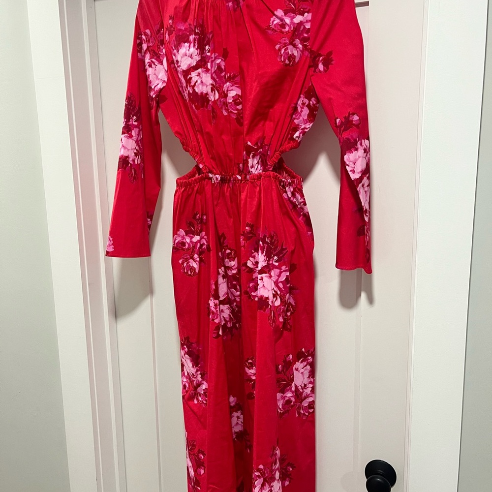 NWOT: Scoop NYC side cut out floral dress in Size Small - Picture 8 of 8